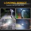 2pcs Car Rearview Mirror Lights LED Puddle Lamps Under Rear View Side Mirror For Mondeo MK4 Ford SMax Kuga Dopo Escape C-Max