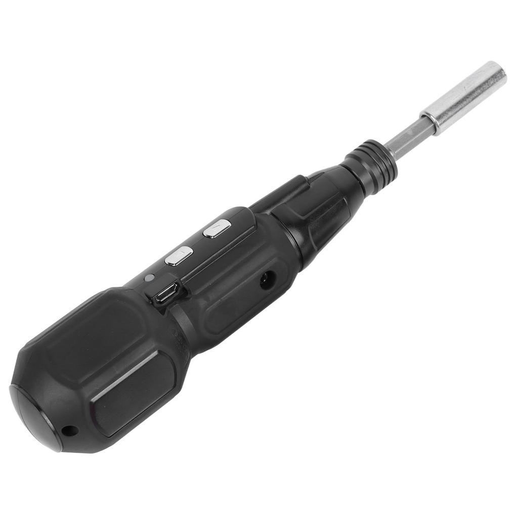 Cordless Electric Screwdriver with LED Light Alloy Steel 900mAh USB Charging Electric Manual 2 In 1