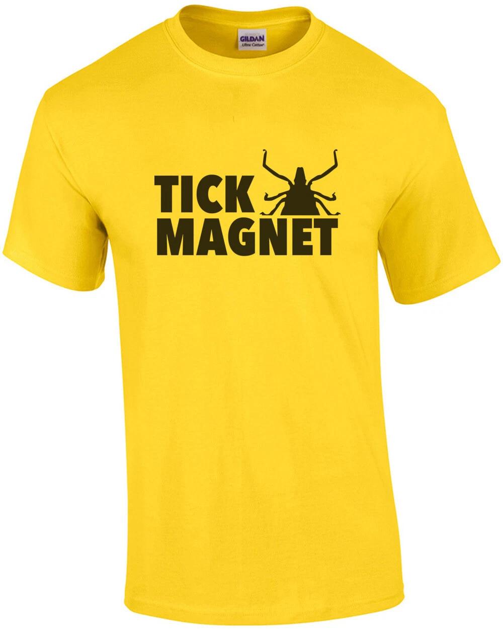 

Tick Magnet - camping t-shirt S