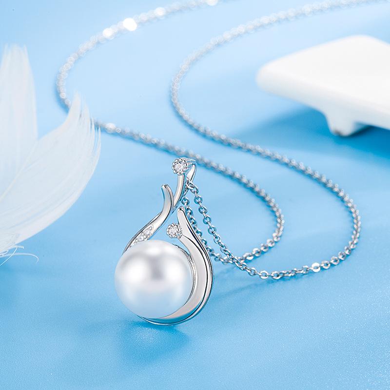 

Роскошный набор серег и подвески из ракушек с пресноводным жемчугом для женщин