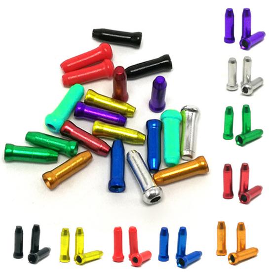 50Pcs Bike Bicycle Brake Shifter Inner Tips Shift Cables End Caps Cycling Parts