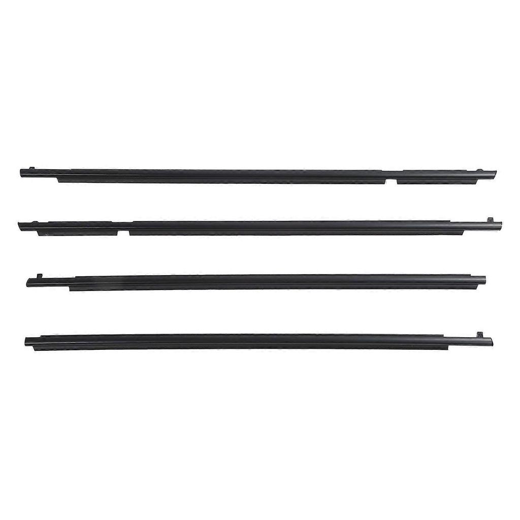 4PCS Window Weatherstrips 75740 42020 Front Rear Left Right Car Window Moulding Trim Replacement for Toyota RAV4