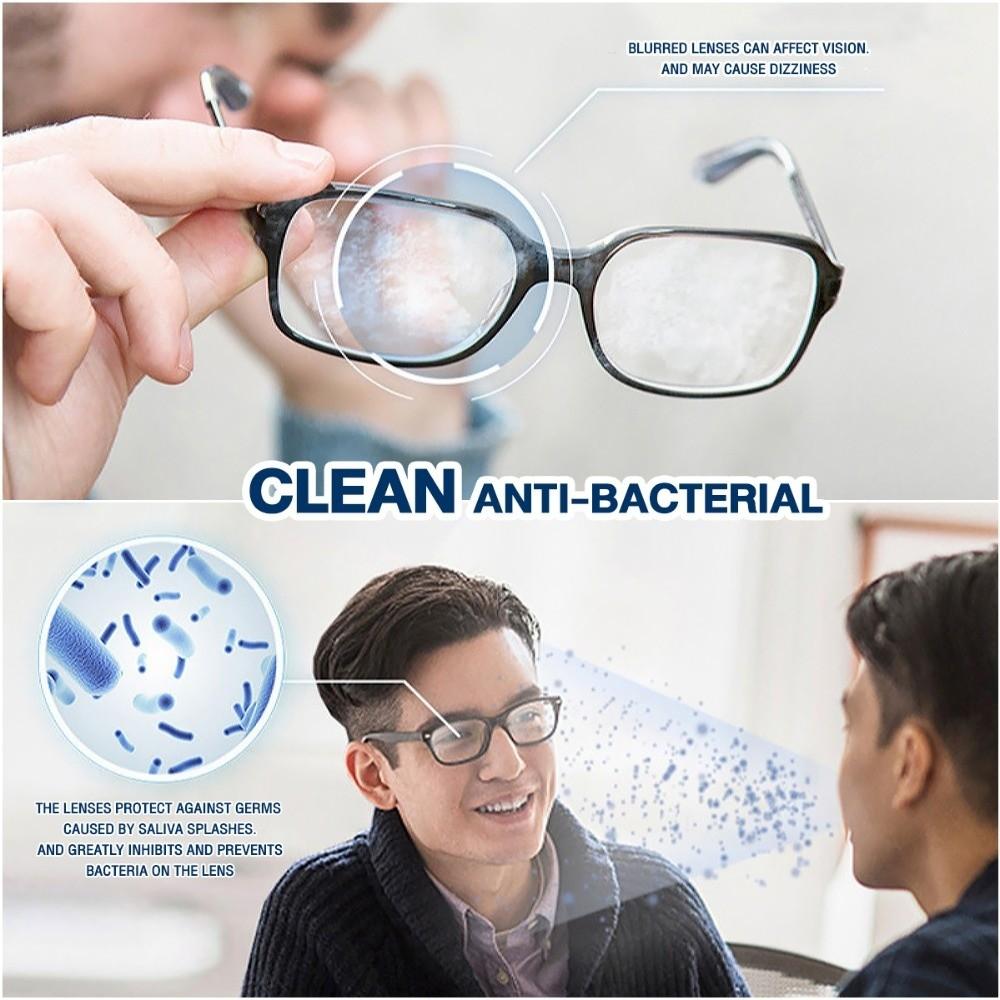 100 ks/krabička Čisticí vlhčené ubrousky na brýle proti zamlžování Čisticí ubrousky na čočky proti zamlžování Ubrousky proti zamlžování brýlí