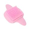 Foot Brush with Suction Cup Wall Mounted Foot Scrubber Sole Cleaning Massage Exfoliation Brush Pink