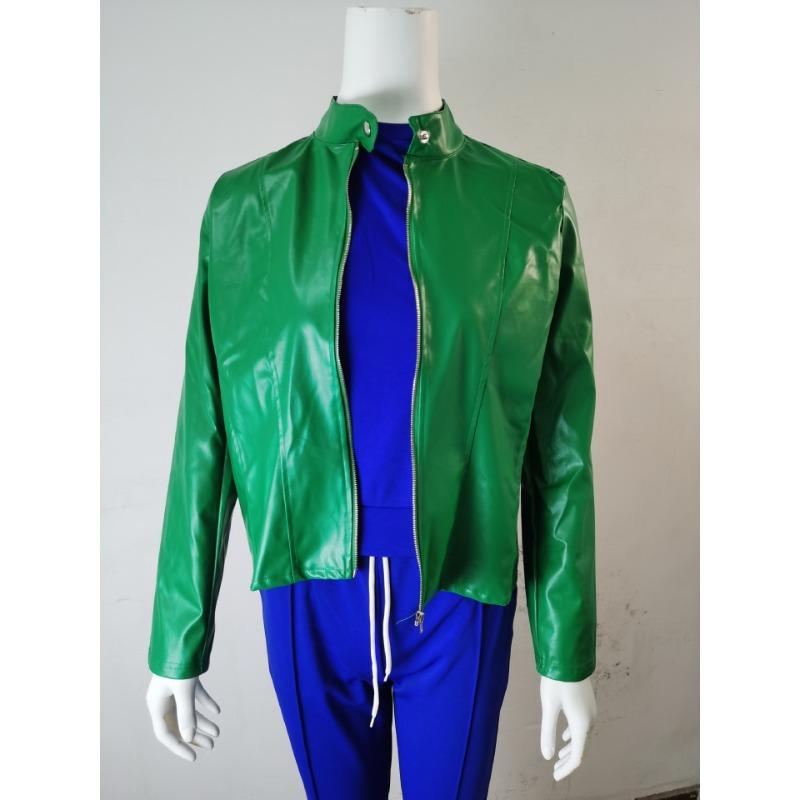 Autumn and winter fashion leather suit jacket women, urban beauty high-end temperament long-sleeved ladies jacket jacket MJ0087