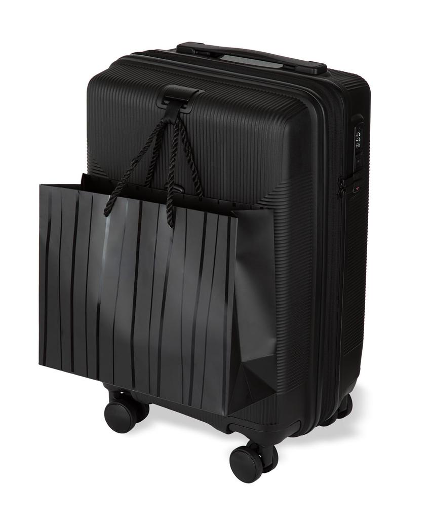 Suitcase INJ417 32L Nights 3kg Expandable Capacity Double Wheel Caster [Rimini] 2-3 Carry-on No.05821