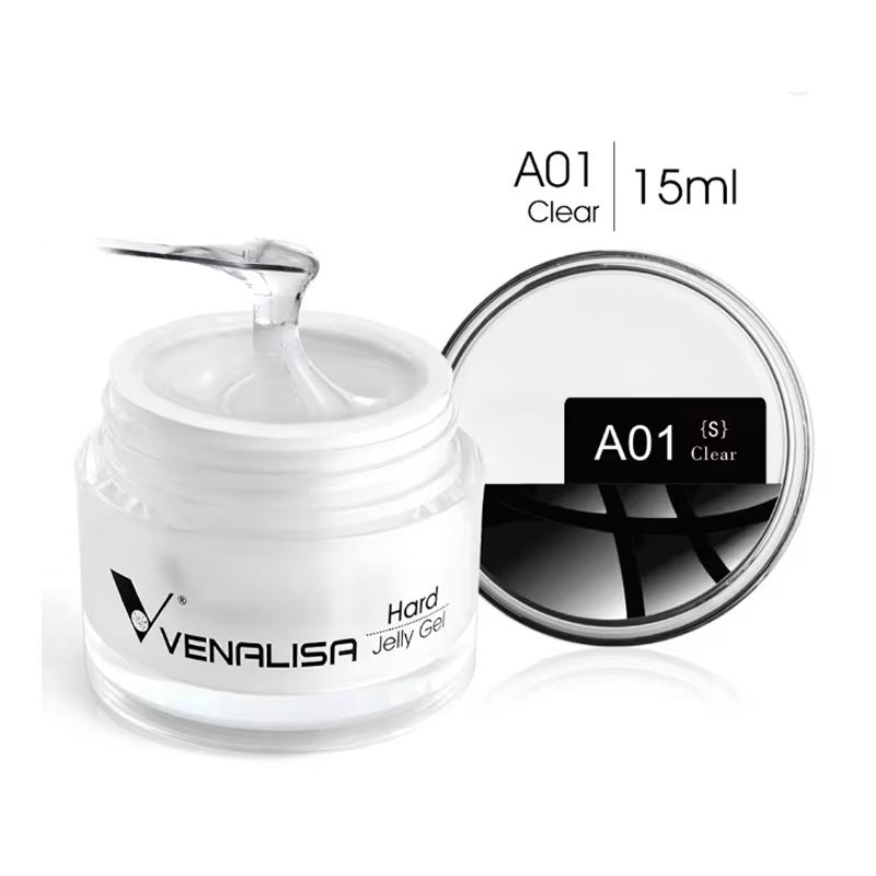 Venalisa 15ml Jelly Builder Nude Color UV Construction Gel Tips Extension Camouflage Soak Off Fast Building Gel