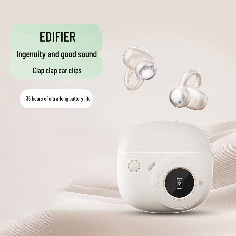EDIFIER Clip-On Sport Bluetooth Earbuds