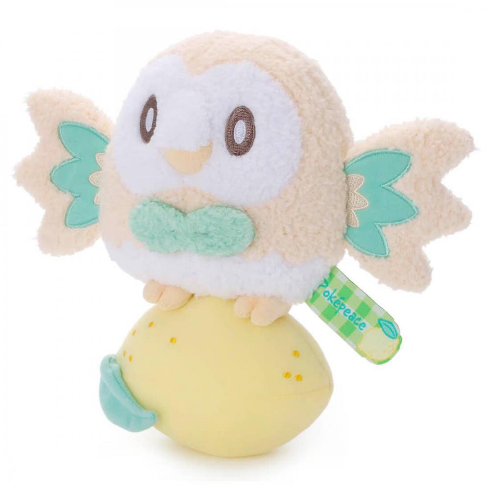 Pokemon Pokepeace Plush Toy  Colorful Ver.  Rowlet