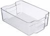Tárolódoboz - M-home - PLS274-00 - 6 liter - Átlátszó műanyag - 31,5 x 21,5 x 9 cm