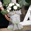 Wreath Girls Pen Holder Pot Mold Succulent Planter Silicone Mold for DIY Decor