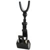 Plastic Portable Luminous Head 360 degrees  Rotating Fishing Rod Bracket Holder Back Hanging Stand