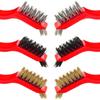 Double End Brush Stainles Steel Wire Brush Cleaning Rust Removing Polishing Tool