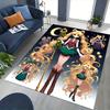 1pc Sailor Moon Christmas Edition Chair Mat - Anime Cartoon Design, Non-Slip Carpet for Office and Home Decorations, Suitable for All Seasons.O016