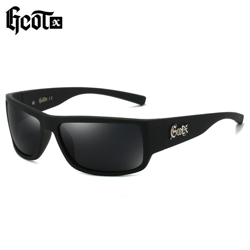 Óculos de Sol Polarizados GCOTX Estilo Chicano Biker G623