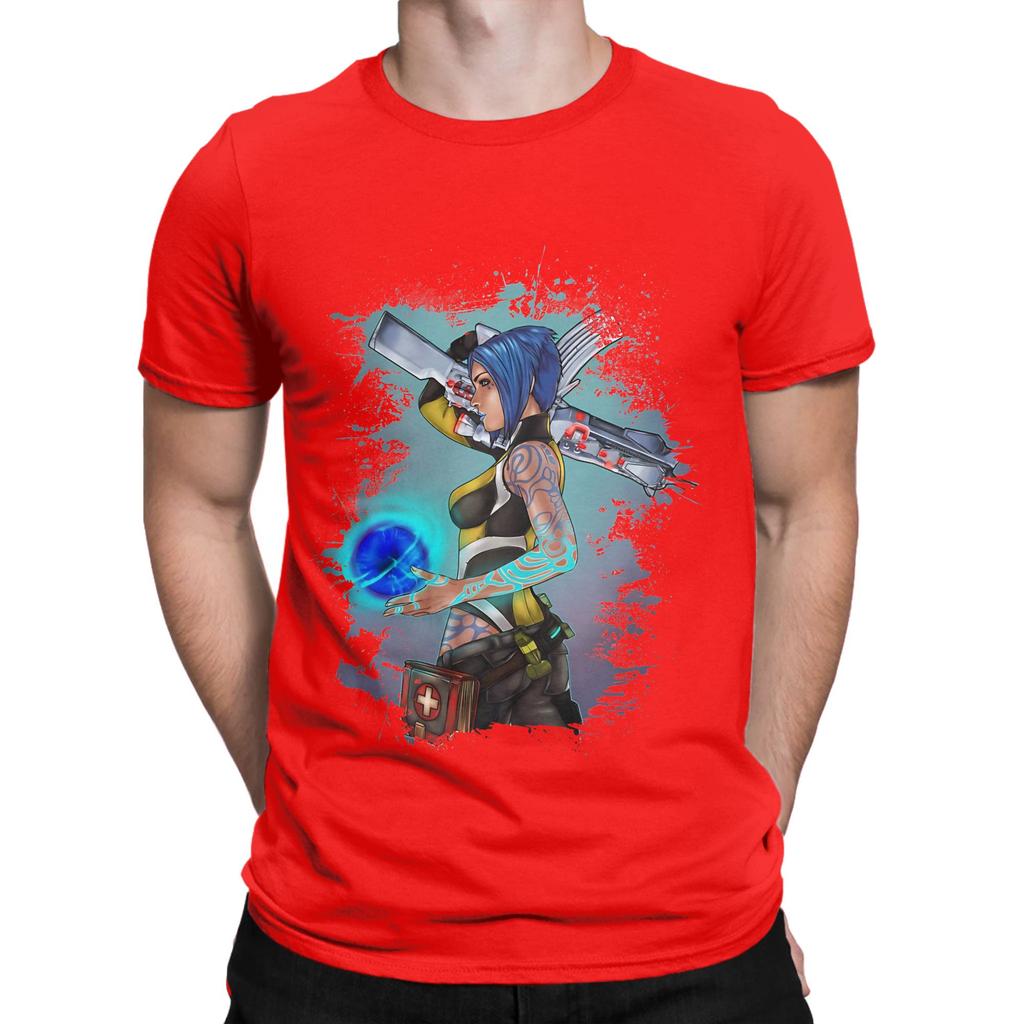 bBorderlands the Siren Splatter Tee Graphic 100 Cotton TShirt bBorderlands Tops Tees For Unisex