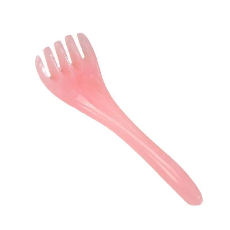 5PCS Head Massager Scalp Gua Sha for Body Neck Leg Massage Five-claw Head Scraping Stick Massage Scraping Claw Massage Visage