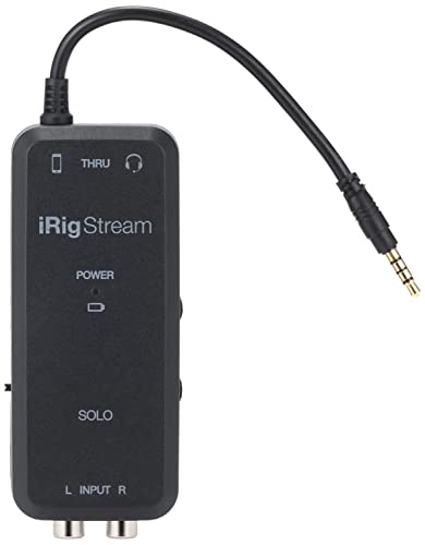 IK Multimedia iRig Stream Solo iRig Series 4.5*10.5*3.4cm (Official Japanese Product)