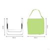 Foldable Camping Chair Beach Portable Multipurpose Oxford Floor with Back Support Padded