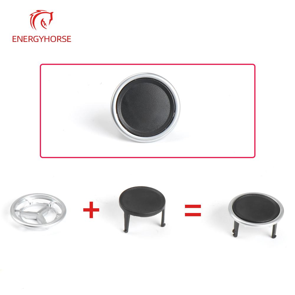 A/C Knob Button Rear Air Conditioning Panel Switch Car Rear Air Conditioning Control Panel Knob Cover 7N0907049C for VW Sharan