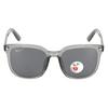 RayBan Super Small Frame Grey Injection Molded Square Sunglasses Men's