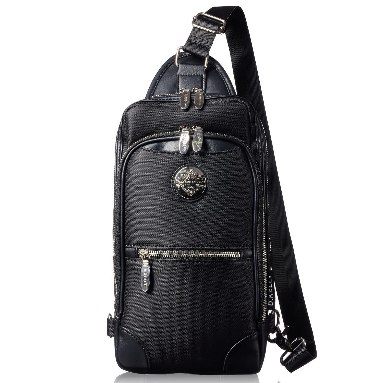 

RINRE Bag Body Bag Вертикальна квадратна чоловіча сумка D.KELLY (4951 Чорний/чорний)