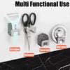 Metal Self Adhesive Hook Sink Sponge Storage Holder Kitchen Holder Stainless Steel Sink Lid Dish Rack Kitchen Wire Rag Organizer Cup Holders 5