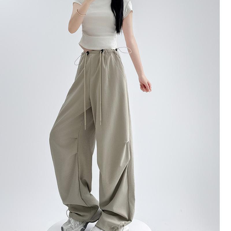 

Рабочие брюки Ретро Весна и Осень Лето Новый стиль Брюки Повседневные Свободные Спортивные брюки Десантник Универсальные Брюки широкие XL