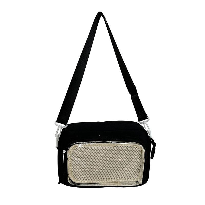 Cute Kawaii Ita Bag For Girls Versatile Single Shoulder Crossbody Backpack Simple Casual Doll Display Purse