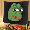 Pepe the Frog Backdrop Fabric Sign Poster Banner for New Year Party Decoration Photo Props Background Supplies