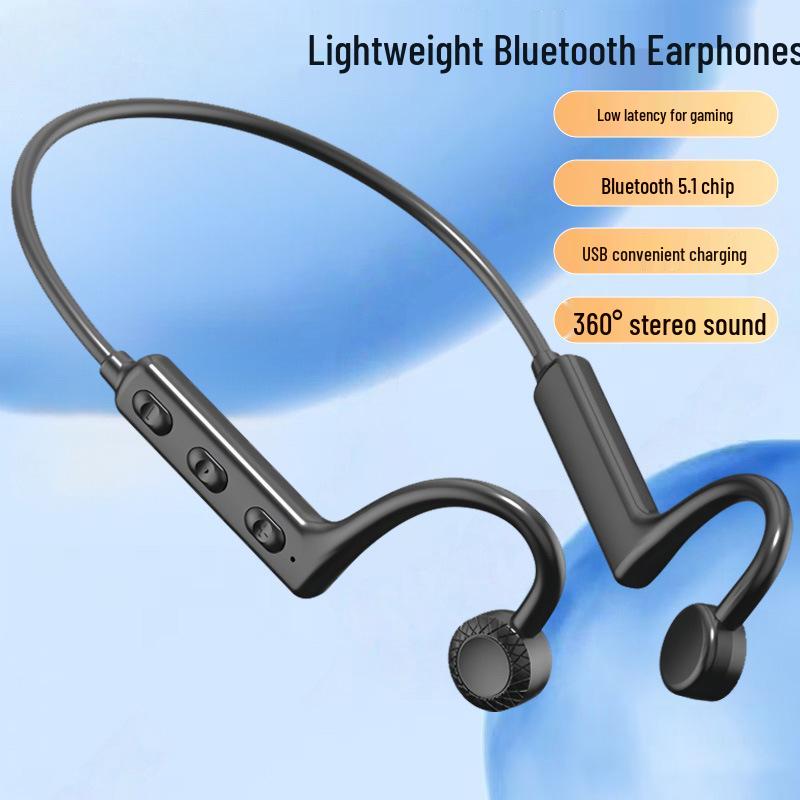 KS19 Waterproof Neckband Bluetooth Sports Headphones