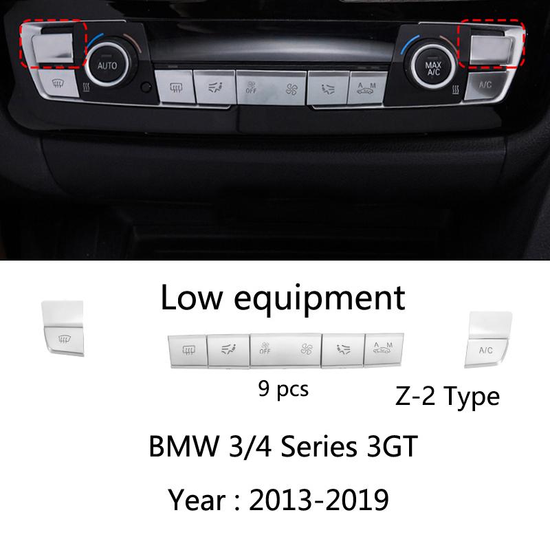 Car Inner Center Console Gear Shift Box Sequins Cover Trim Strips Sticker covers For BMW 3 4 Series 3GT F30 F31 F32 F33 F34 F36