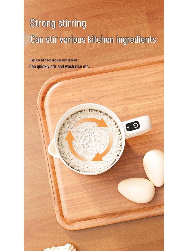 Multifunctional Electric Egg Beater & Rice Washing Machine