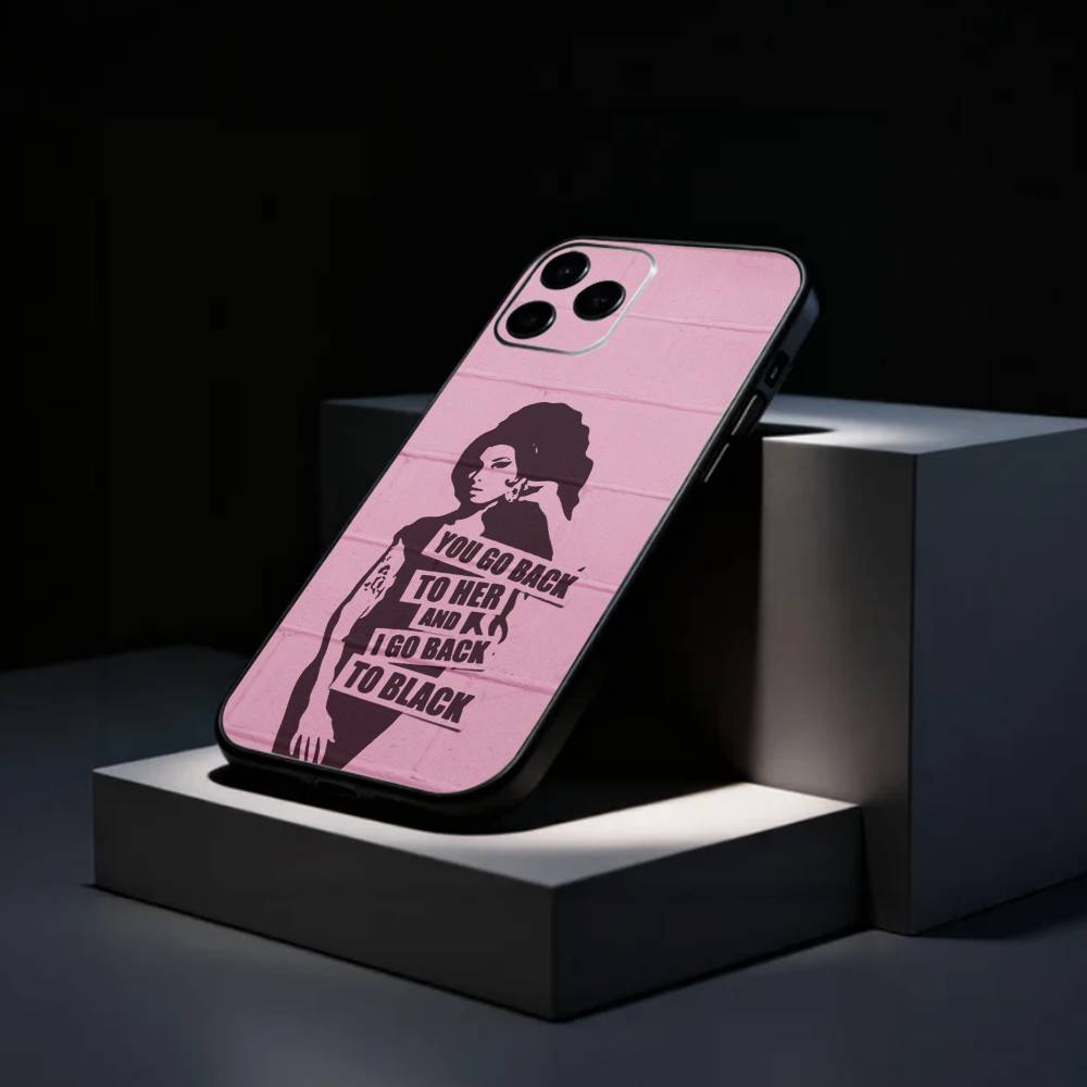 

Amy W-Winehouse Phone Case Silicone Soft For IPhone 17 16 15 14 13 12 11 X XR Plus Pro Max Plus iPhone15pro