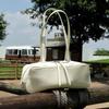 Winter First Layer Cowhide Bowling Armpit Bag Shoulder Bag Toast Bag Pillow Bag Large Capacity Commuter Leather Women's Bag