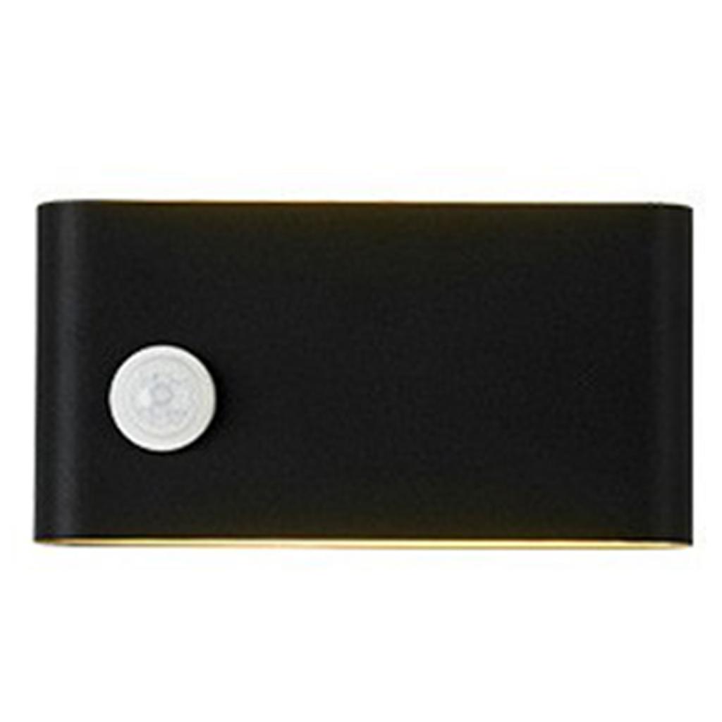 Modern LED Wall Light With Motion Sensor IP65 Waterproof & Weatherproof Dark Hallway And Staircase Safety