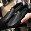 Fashion Genuine Leather Breathable Slip on Men Driving Shoes Luxury Brand Italian Men Loafers Men Casual Shoes Moccasins Chaussure Homme