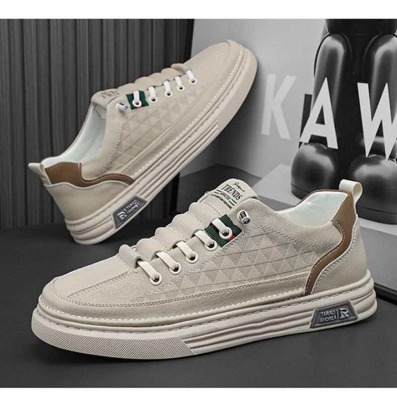 

Мужская обувь, Белая обувь, Кроссовки на плоской подошве, Мужские лоферы, Мужская модная повседневная обувь 44 бежевый