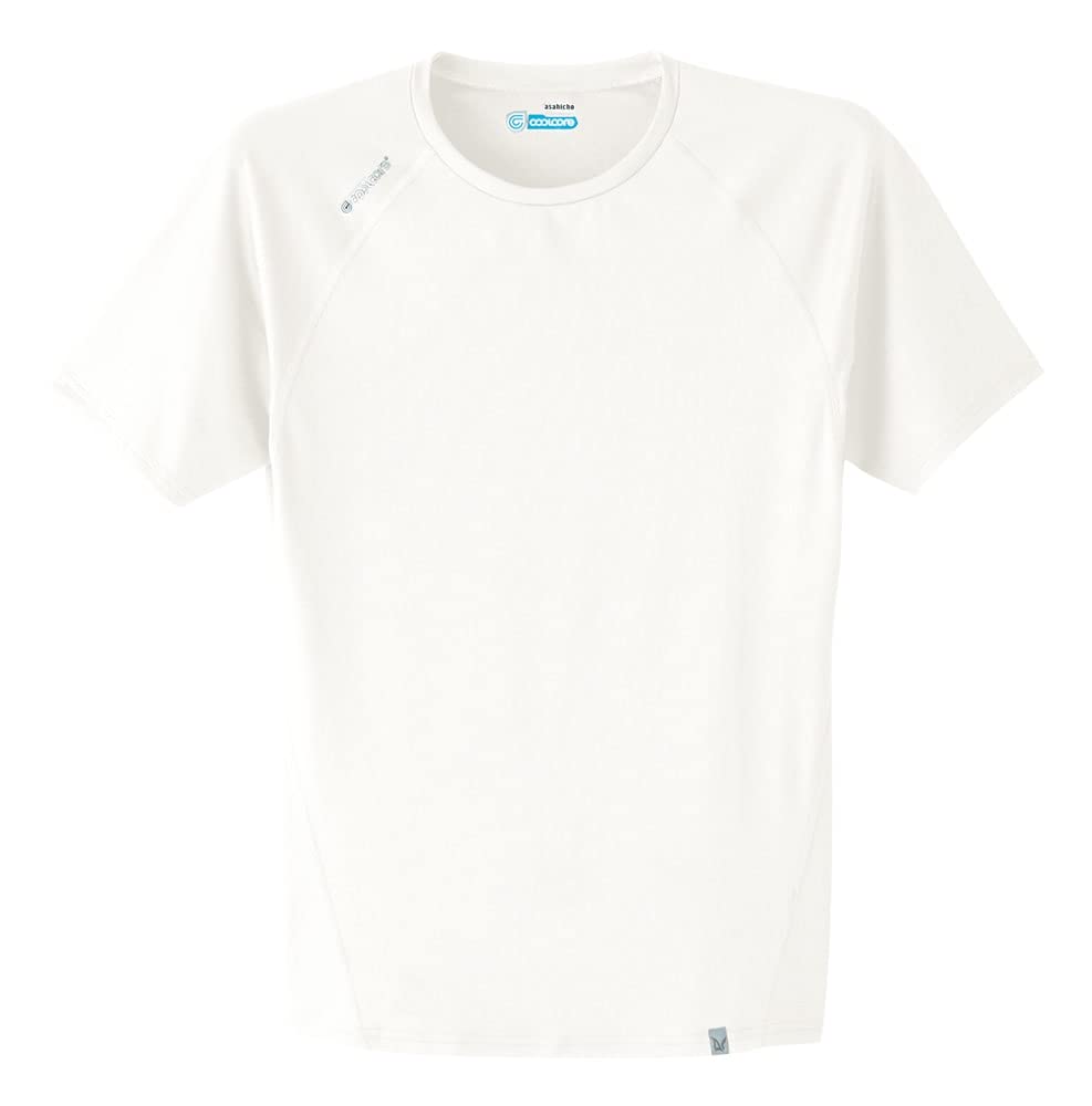 ASAHICHO Cool Size 1 Short-Sleeve Innerwear, Spring/Summer, White, 0043, (LL)