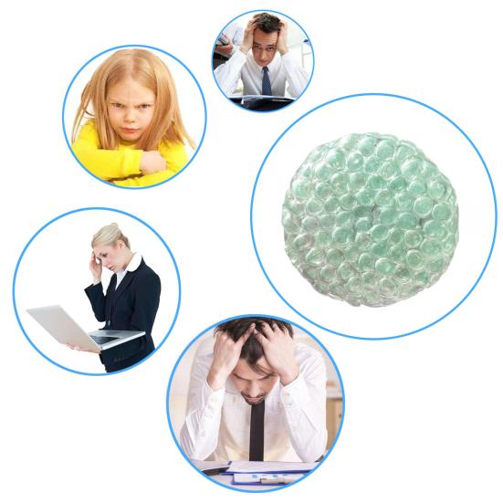 1/2Pcs Decompression Toy TPR Material Squeeze Sensory Balls Anxiety Relief Stress
