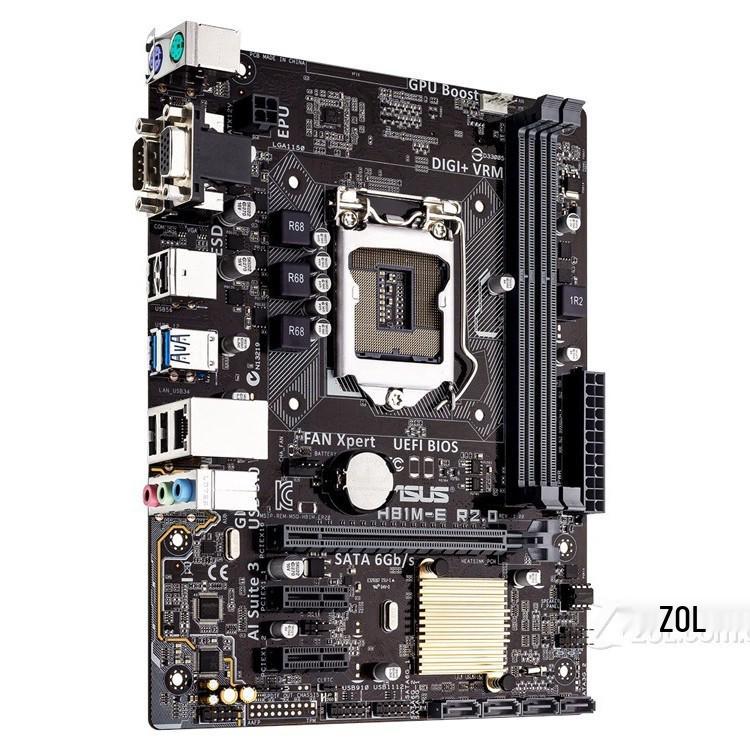 ASUS H81M-E R2.0 Motherboard, H81 Chipset, 1150-pin, DDR3, MATX