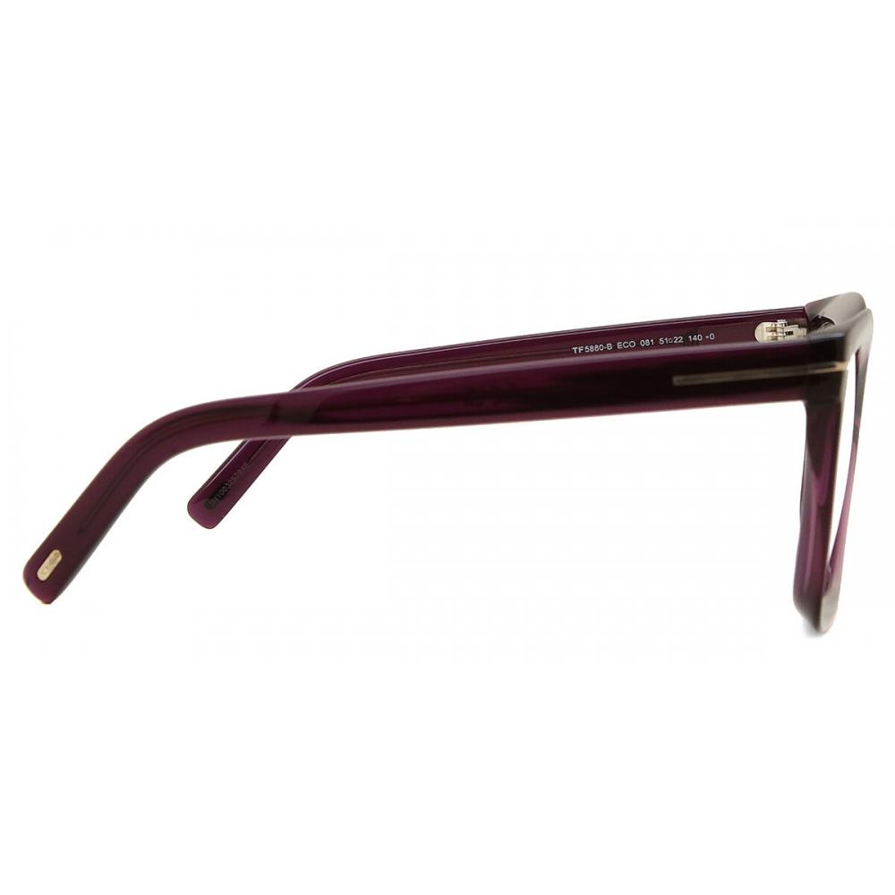 Tom Ford Ft5880 B Blue Light Block 081 Women Eyeglasses