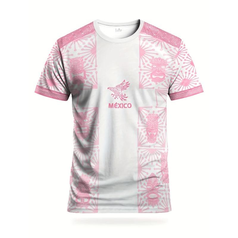 Maglia da allenamento edizione speciale squadra Messico maglia riscaldamento pre-partita maglia da calcio manica corta t-shirt per tifosi