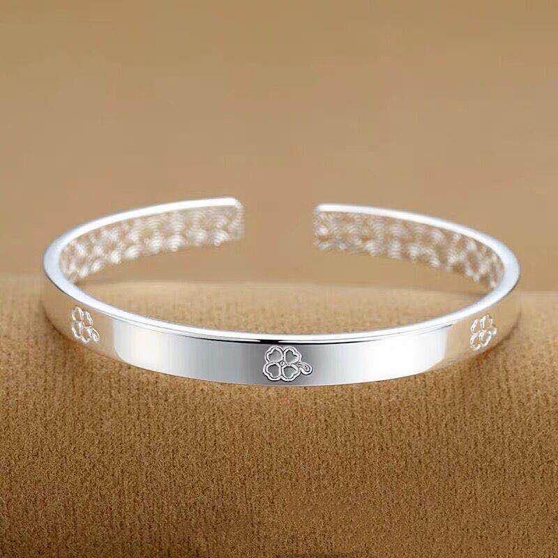 Brățară Stea Placată cu Argint de Ziua Îndrăgostiților pentru Femei - Cadou Trendy în Stil Douyin pentru Cea Mai Bună Prietenă