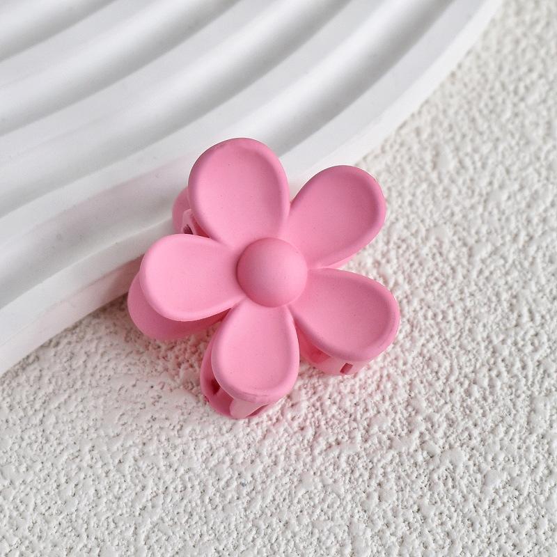 2 Stück Damen Modische Haarspangen Niedliche Mini-Blumenförmige Mattierte Haarspangen Süßer Kopfschmuck für Mädchen Styling-Accessoires