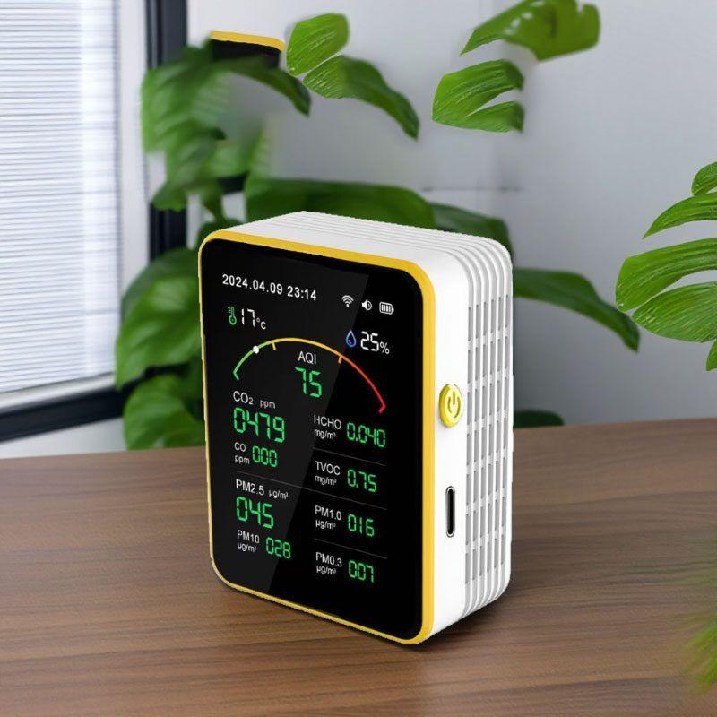 15-in-1 Graffiti Smart App Mobile Phone Wifi Remote Control Household Laser Infrared High-Precision Formaldehyde Detector