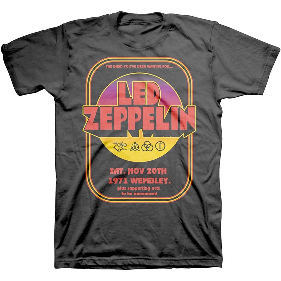 Led Zeppelin - Wembley 1971 - Black T-shirt XXXXL