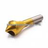 4PC Titanium-Coated High-Speed Steel Countersink Tool with Internal Chip Removal for Aluminum