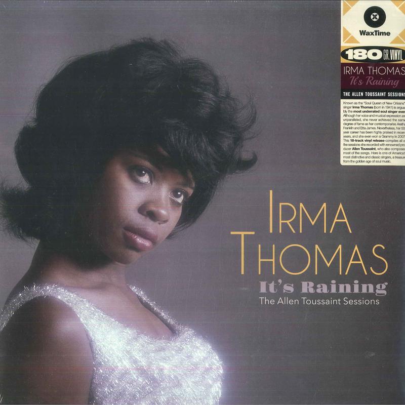 LP Record IRMA THOMAS - It's Raining - The Allen Toussaint  772323 WaxTime 2023 Europe Soul/Funk
