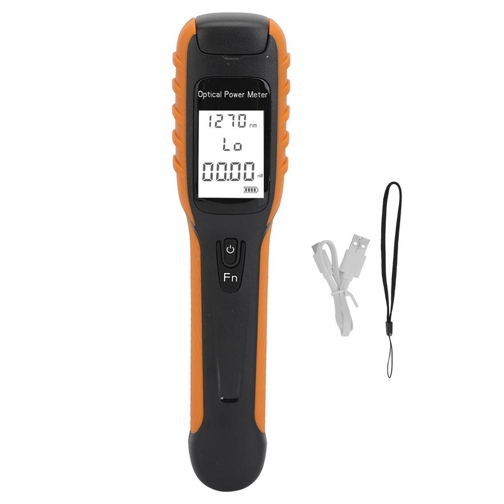 Optical Fiber Power Meter High Accuracy ?70 To +10dBm Mini Optical Power Tester Supports SC FC ST